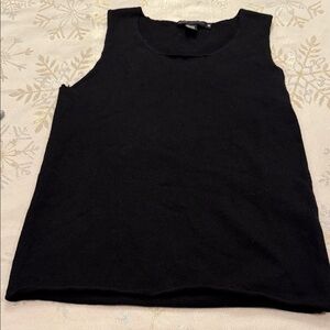 Donna Karan Essentials M Sleeveless Sweater Top